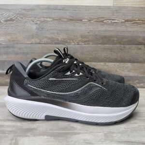 Saucony Womens Echelon 9 S10766-10 Black Running Shoes Sneakers Size 11 W